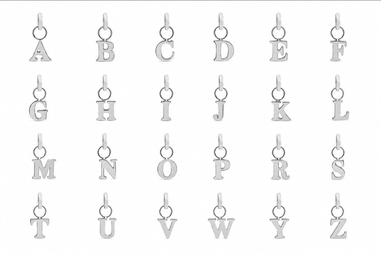 Buchstabenanhänger